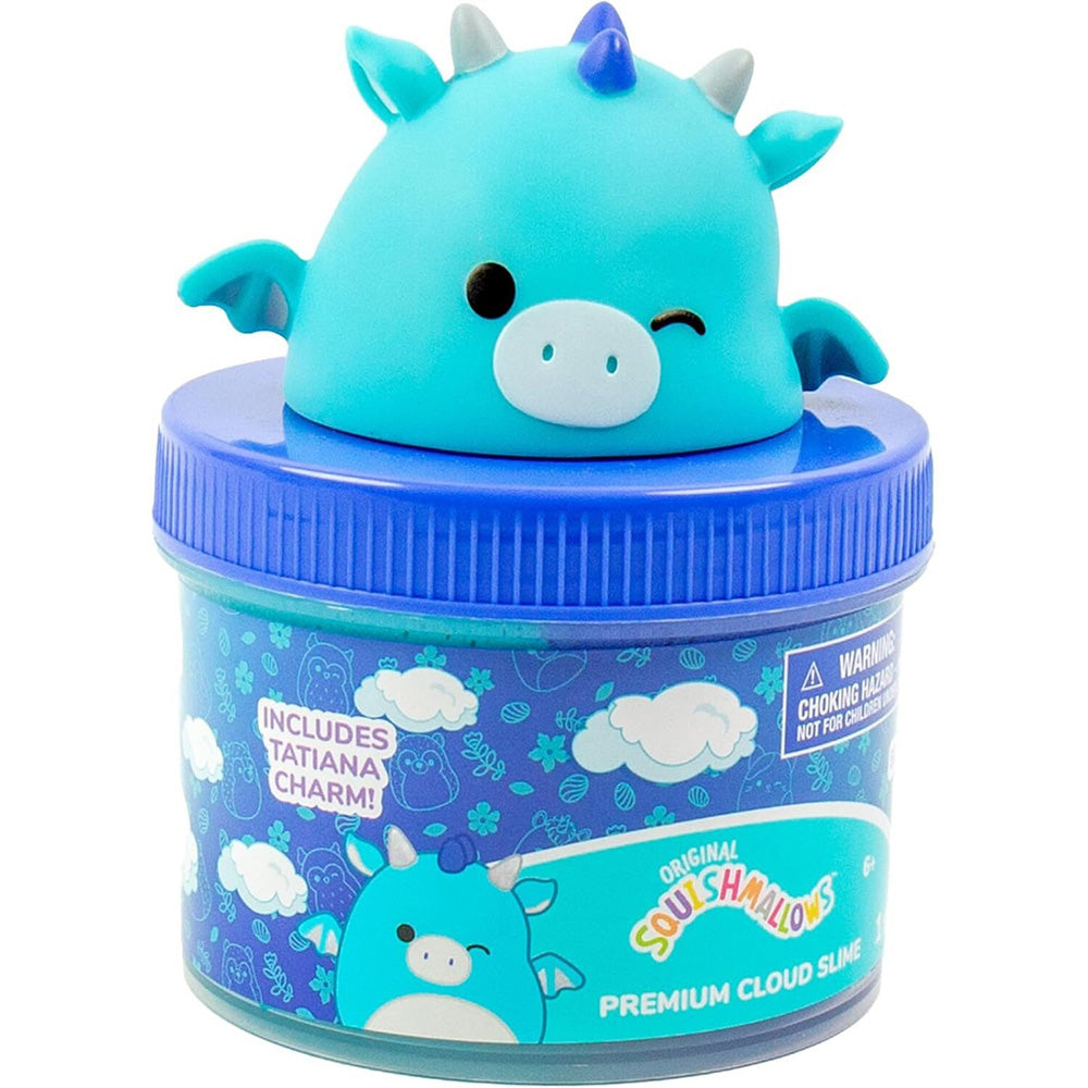 Horizon Group USA Squishmallows Tatiana The Dragon Premium Cloud Slime Αρωματικό Cloud Slime Με Topper Σε Βαζάκι