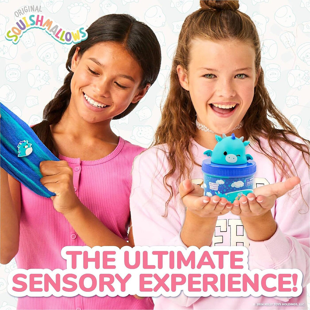 Horizon Group USA Squishmallows Tatiana The Dragon Premium Cloud Slime Αρωματικό Cloud Slime Με Topper Σε Βαζάκι