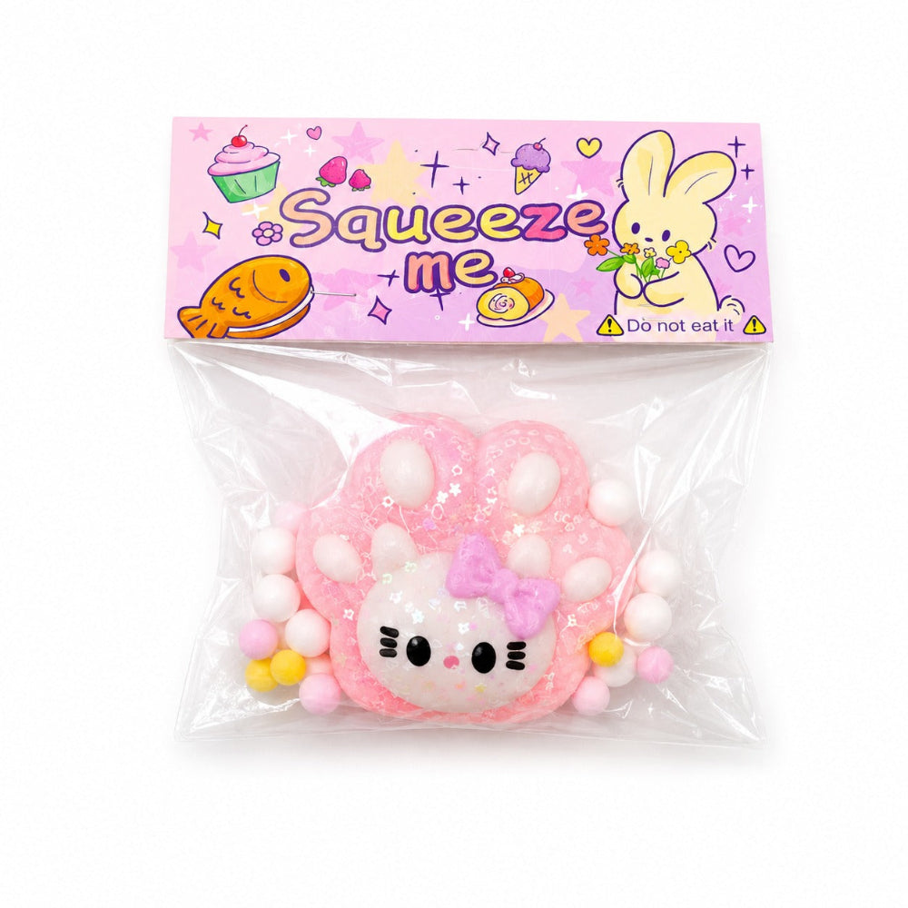 Squishy Αντιστρες Παιχνίδι Πατούσα με Ζωάκι 10x8 εκ σε Διάφορα Σχέδια - 1 Τμχ