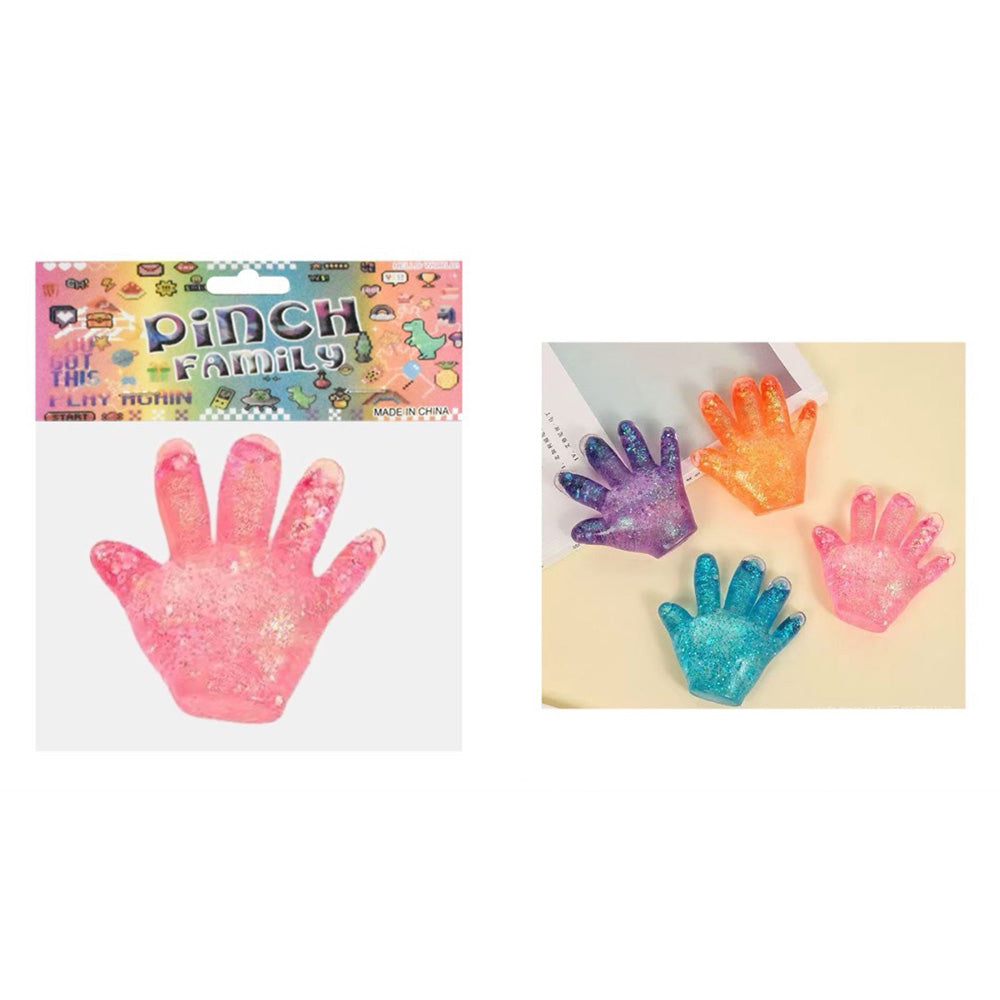 Squishy Antistress Pinch Παλάμι Χεριού 10 εκ – 4 Χρώματα (1 Τμχ)