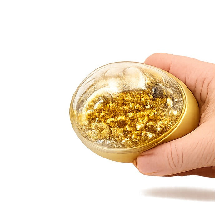 Squishy Dumpling Rainbow Mystery Glitter Metallic Αντιστρές Παιχνίδι 5.3x4.5εκ 6 Χρώματα - 1 Τεμάχιο