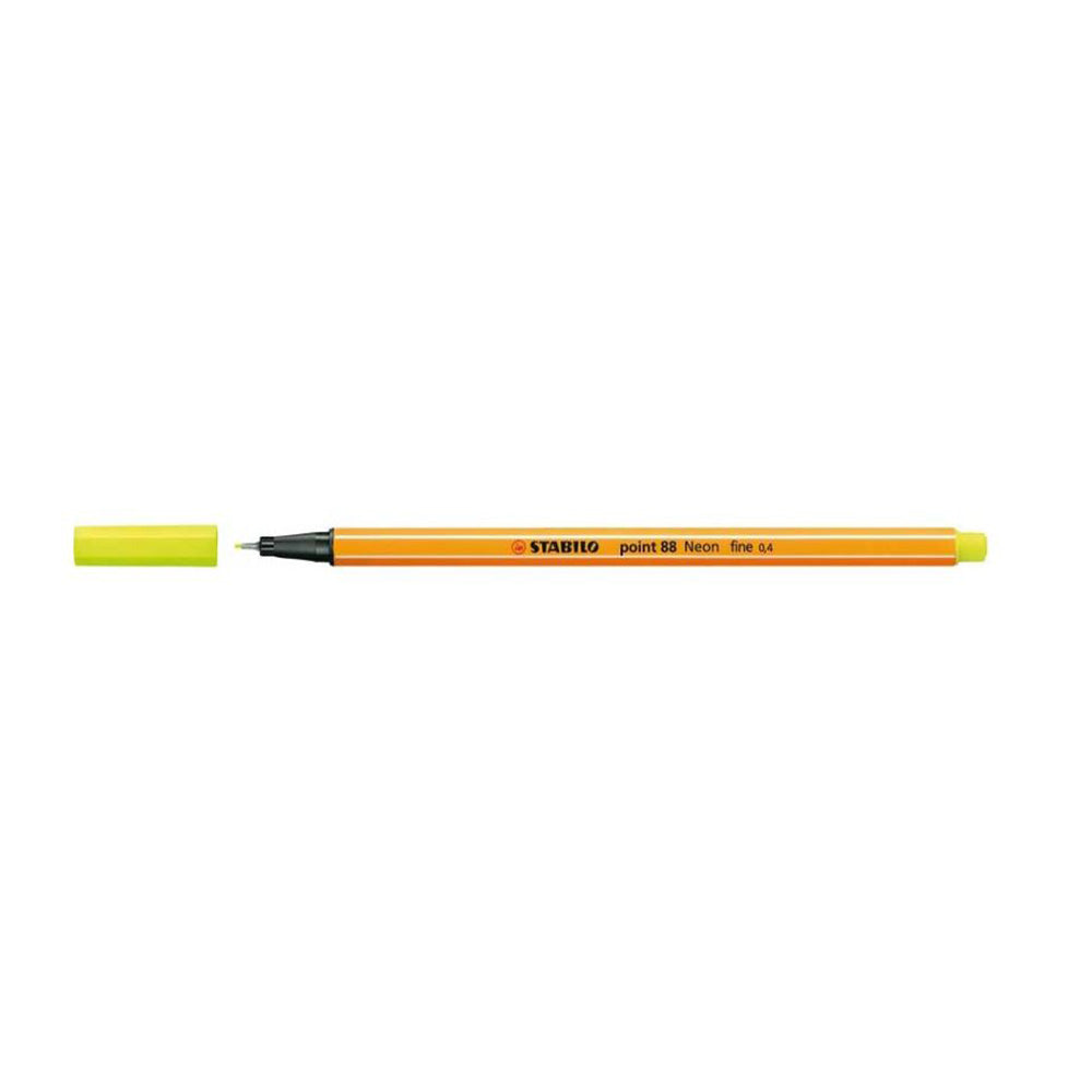 Stabilo Μαρκαδοροι Point 88/024 Neon Yellow
