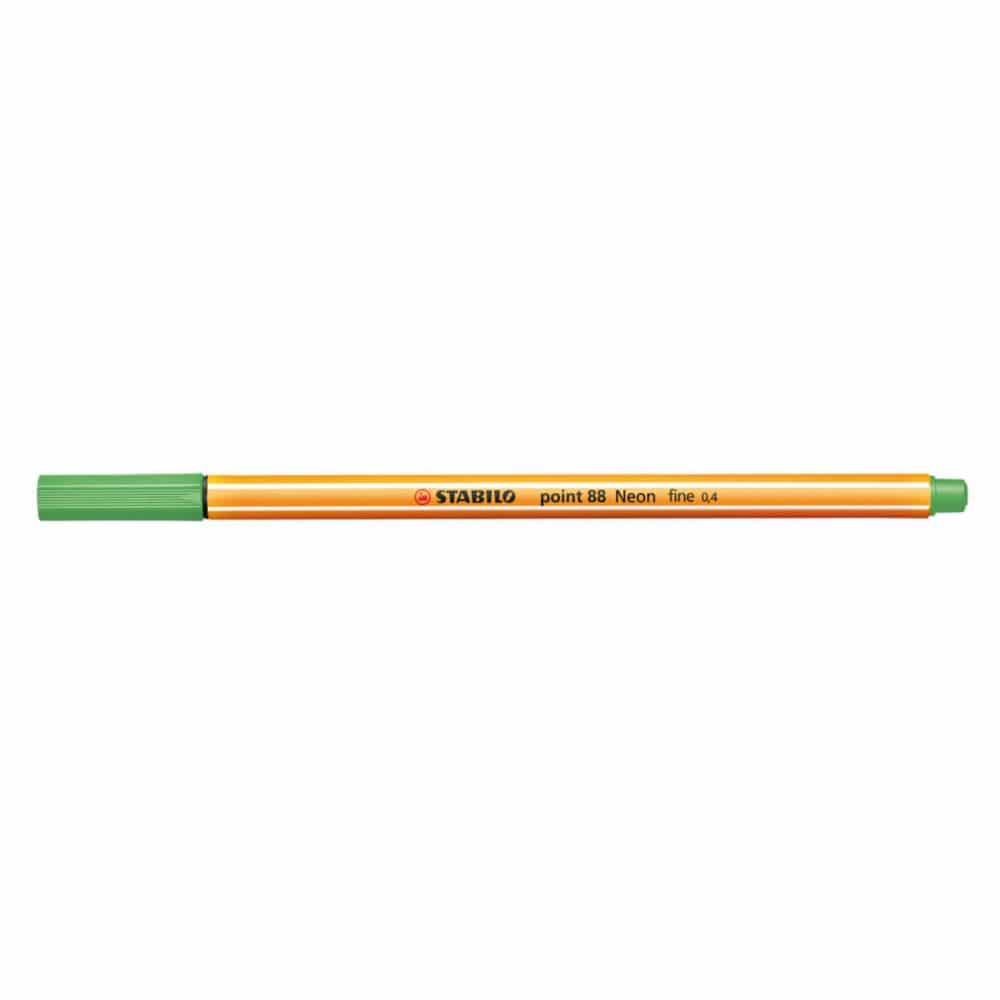 STABILOStabilo Μαρκαδοροι Point 88/033 Neon Greenpapell.gr