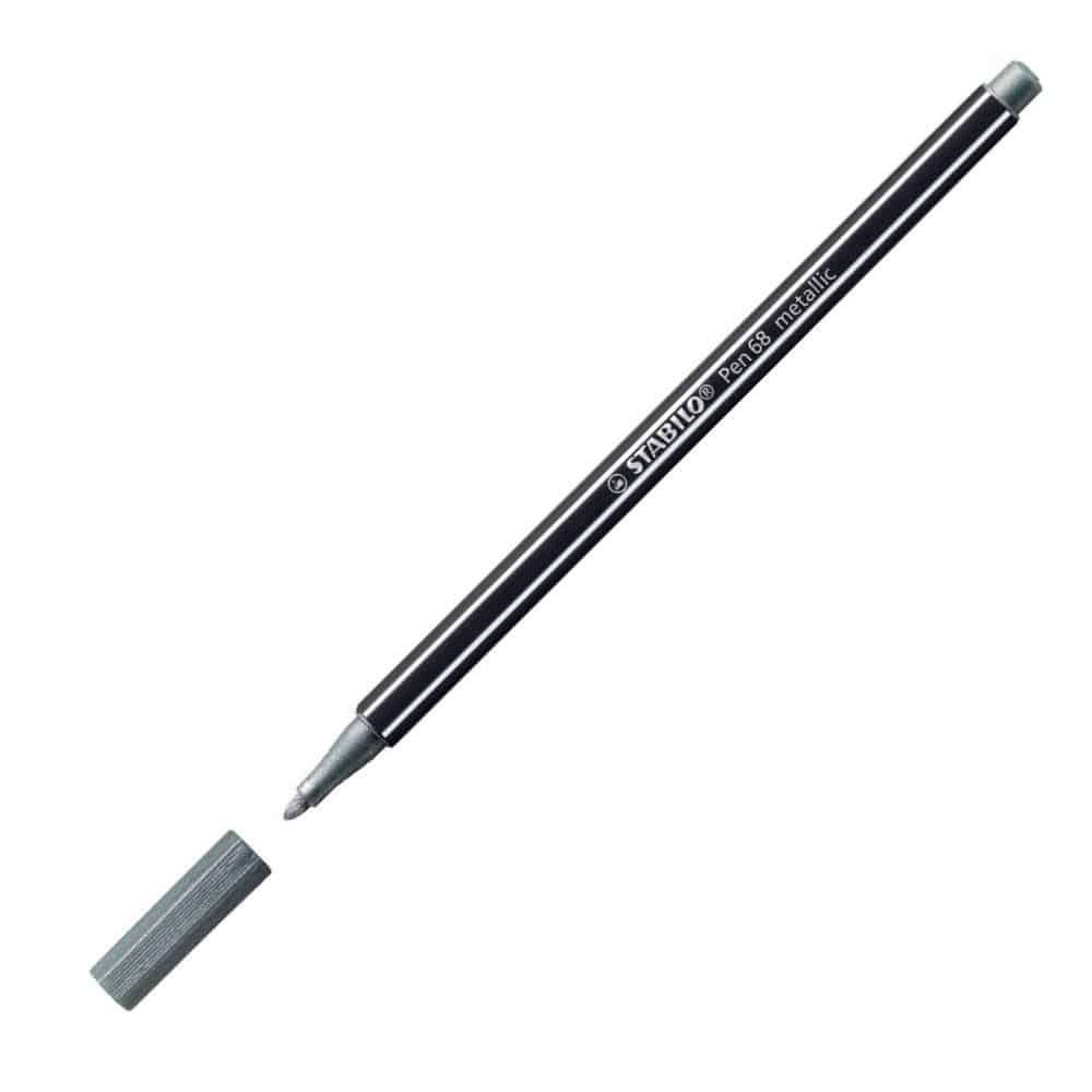StabiloStabilo Μαρκαδόρος 68/805 Metallic Silverpapell.gr