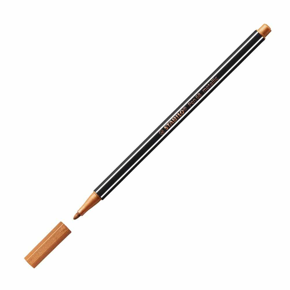 StabiloStabilo Μαρκαδόρος 68/820 Metallic Copperpapell.gr