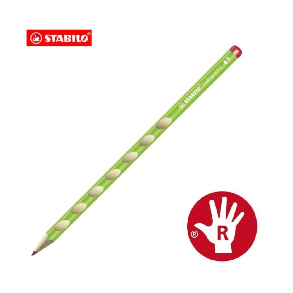 Stabilo Μολυβι Easygraph S Slim Για Δεξιοχειρες Hb Λαχανι 326/04