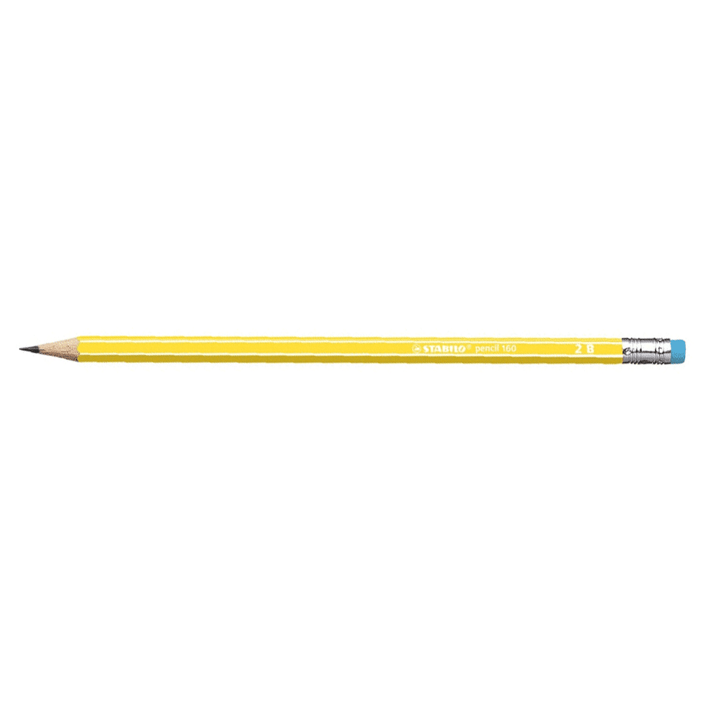 StabiloStabilo Μολύβι Pencil 160 Με Γόμα Kίτρινοpapell.gr