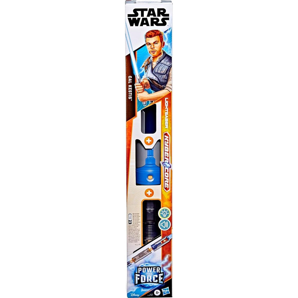 Hasbro Star Wars Lightsaber Forge Kyber Core Cal Kestis, Blue Customisable Electronic 