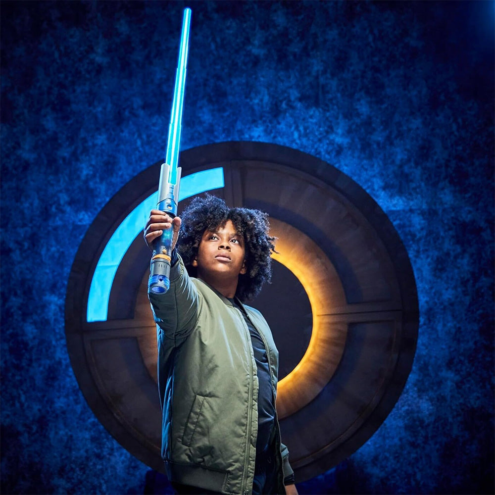 Hasbro Star Wars Lightsaber Forge Kyber Core Cal Kestis, Blue Customisable Electronic 