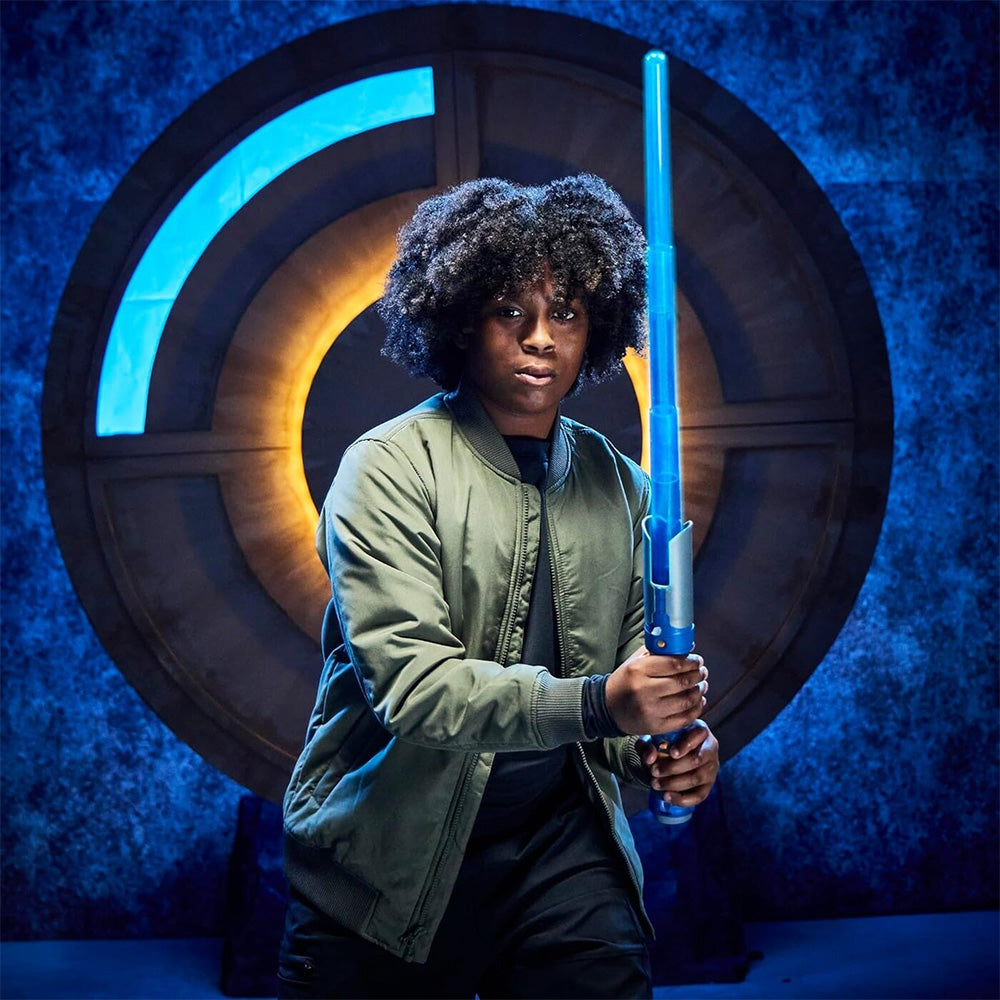 Hasbro Star Wars Lightsaber Forge Kyber Core Cal Kestis, Blue Customisable Electronic 