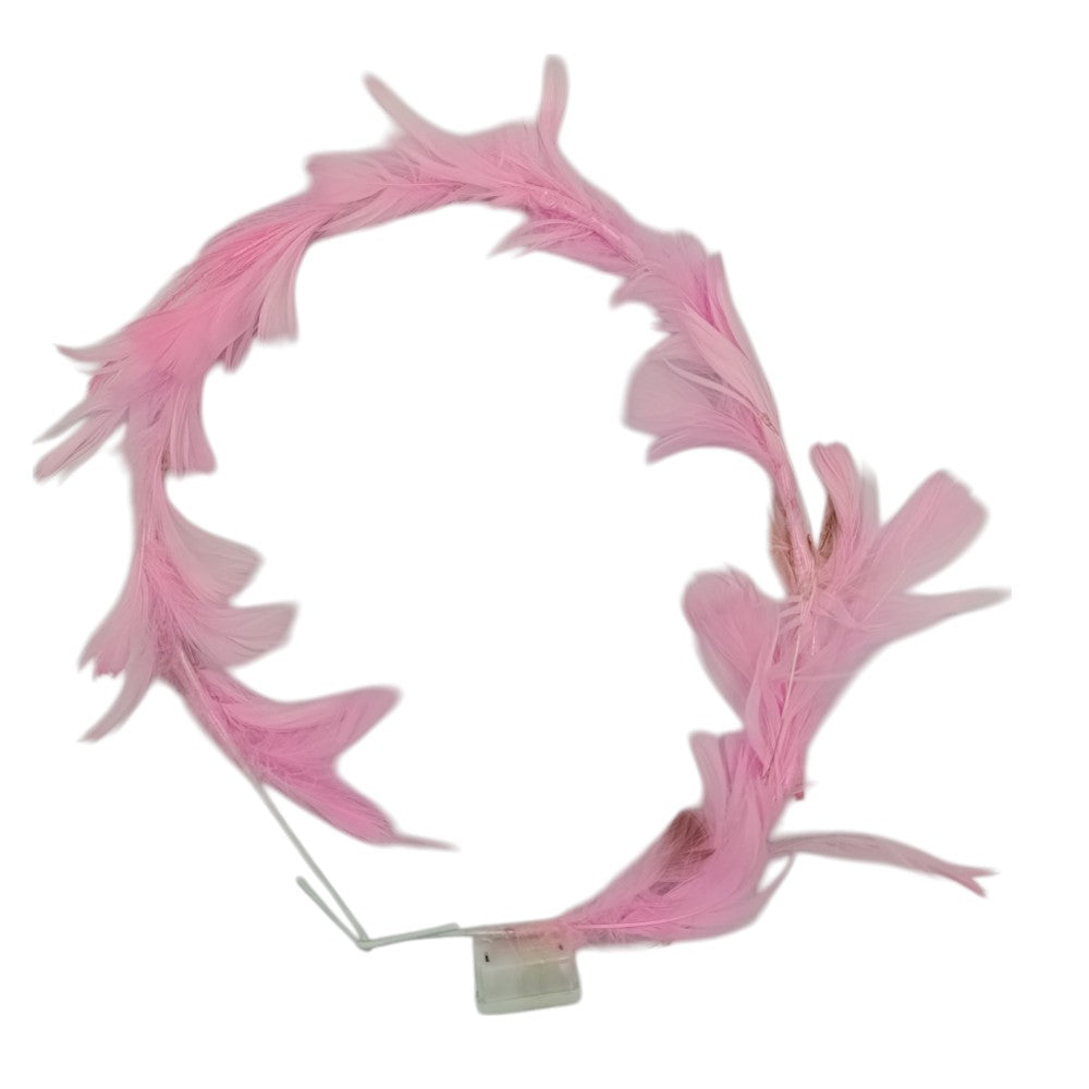 MaskarataΣτεφανάκι Πούπουλα Με Φως 3 Χρώματαpapell.gr