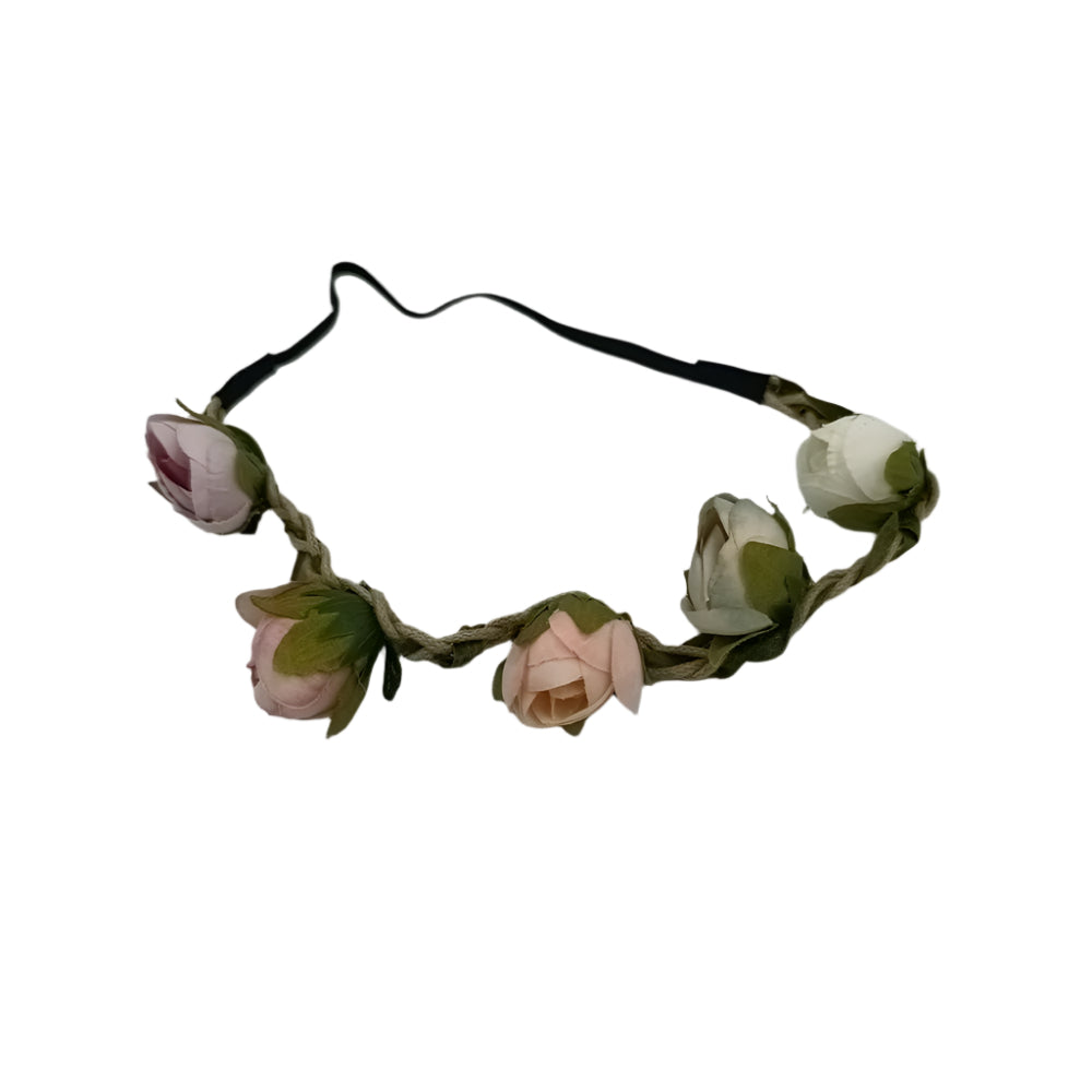 OEMΣτεφανάκι Μαλλιών Με Λάστιχο Τριανταφυλλάκιαpapell.gr