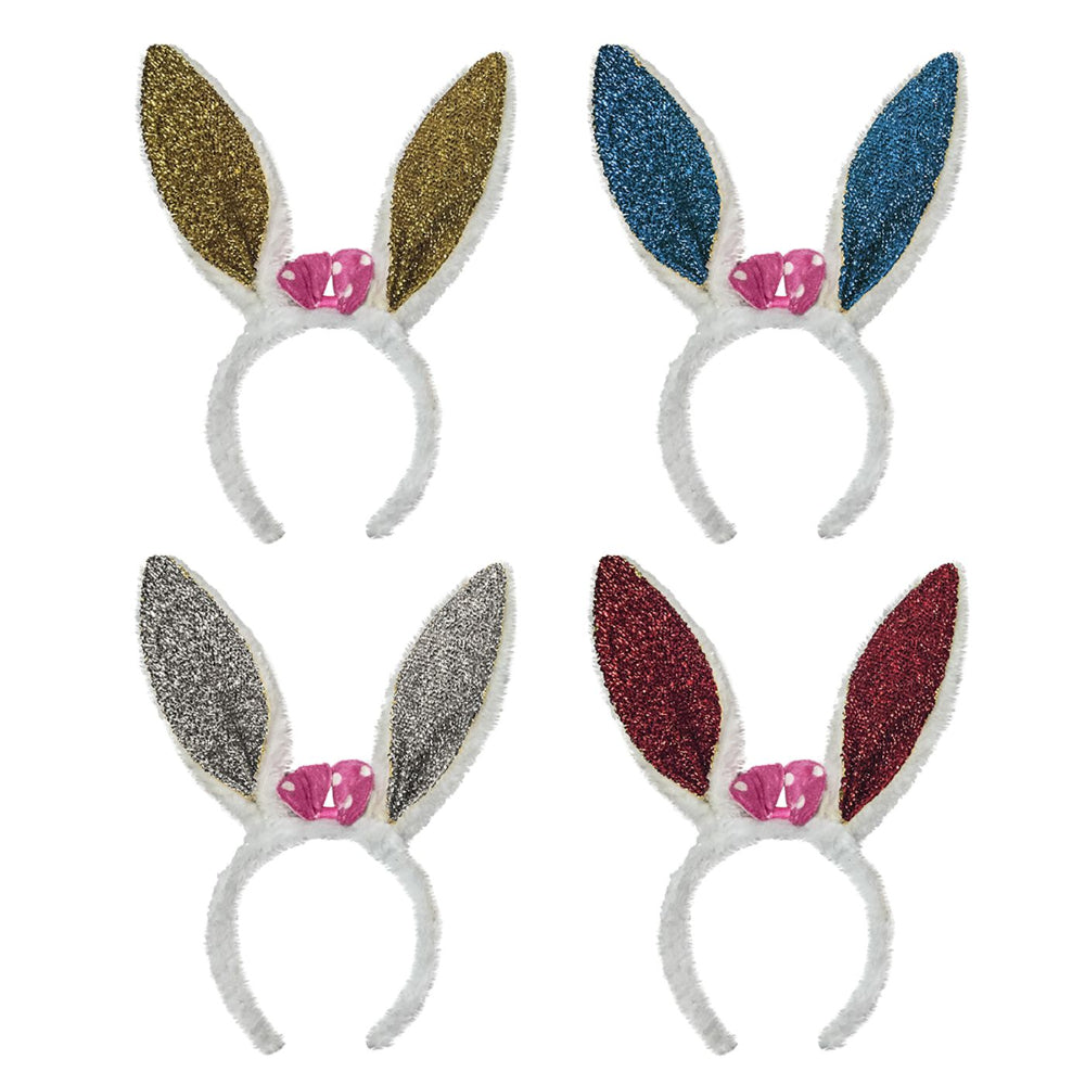 CarnavalistaΣτέκα Αυτιά Λαγού Στρας-Φιόγκος - 1 Τμχpapell.gr