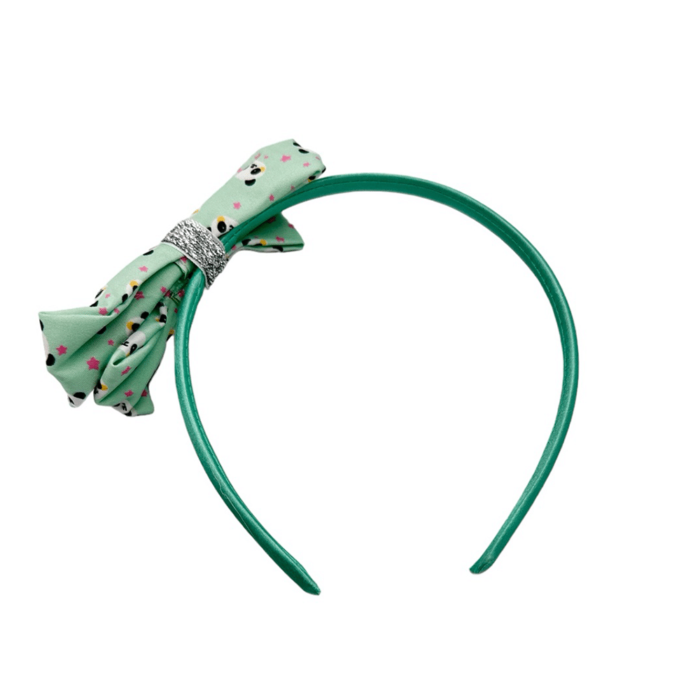 OEMΣτέκα Φιογκάκι Με Panda Διάφορα Χρώματα - 1 Τμχpapell.gr