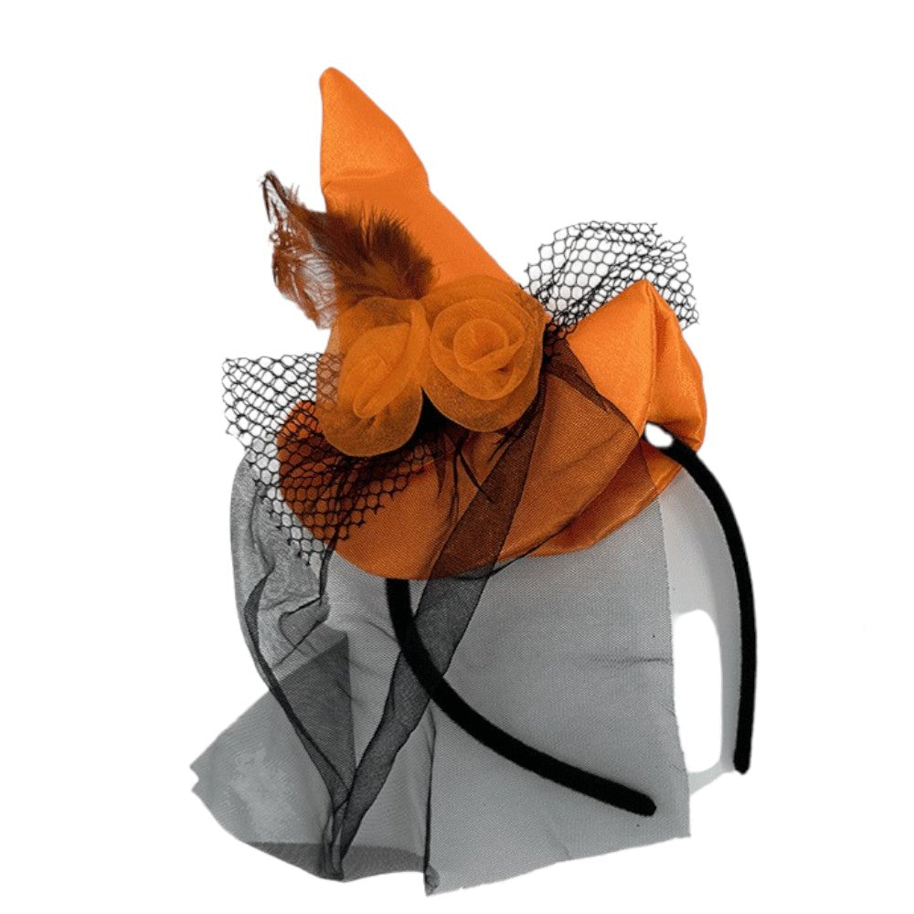 Στέκα Καπελάκι Μαγισσούλα Με Βελό