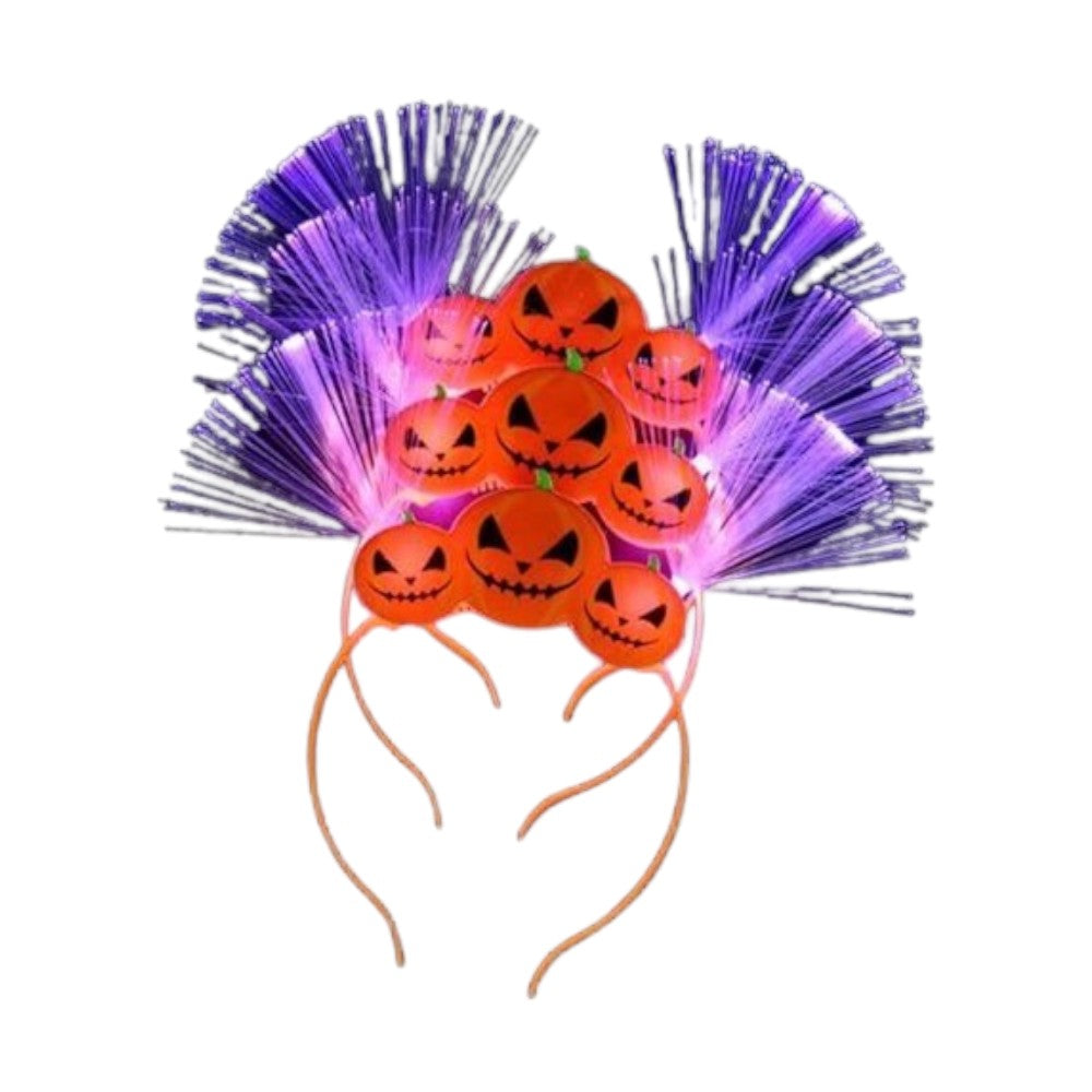 MaskarataΣτέκα Halloween Κολοκύθες Κεραίες Με Φωςpapell.gr
