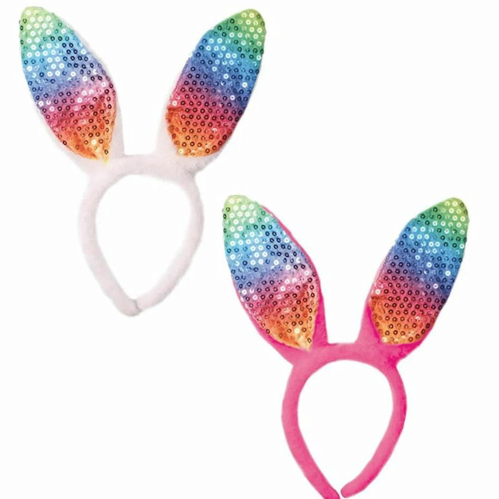 MaskarataΣτέκα Κουνελάκι Με Πολύχρωμα Αυτιά 2 Χρώματαpapell.gr