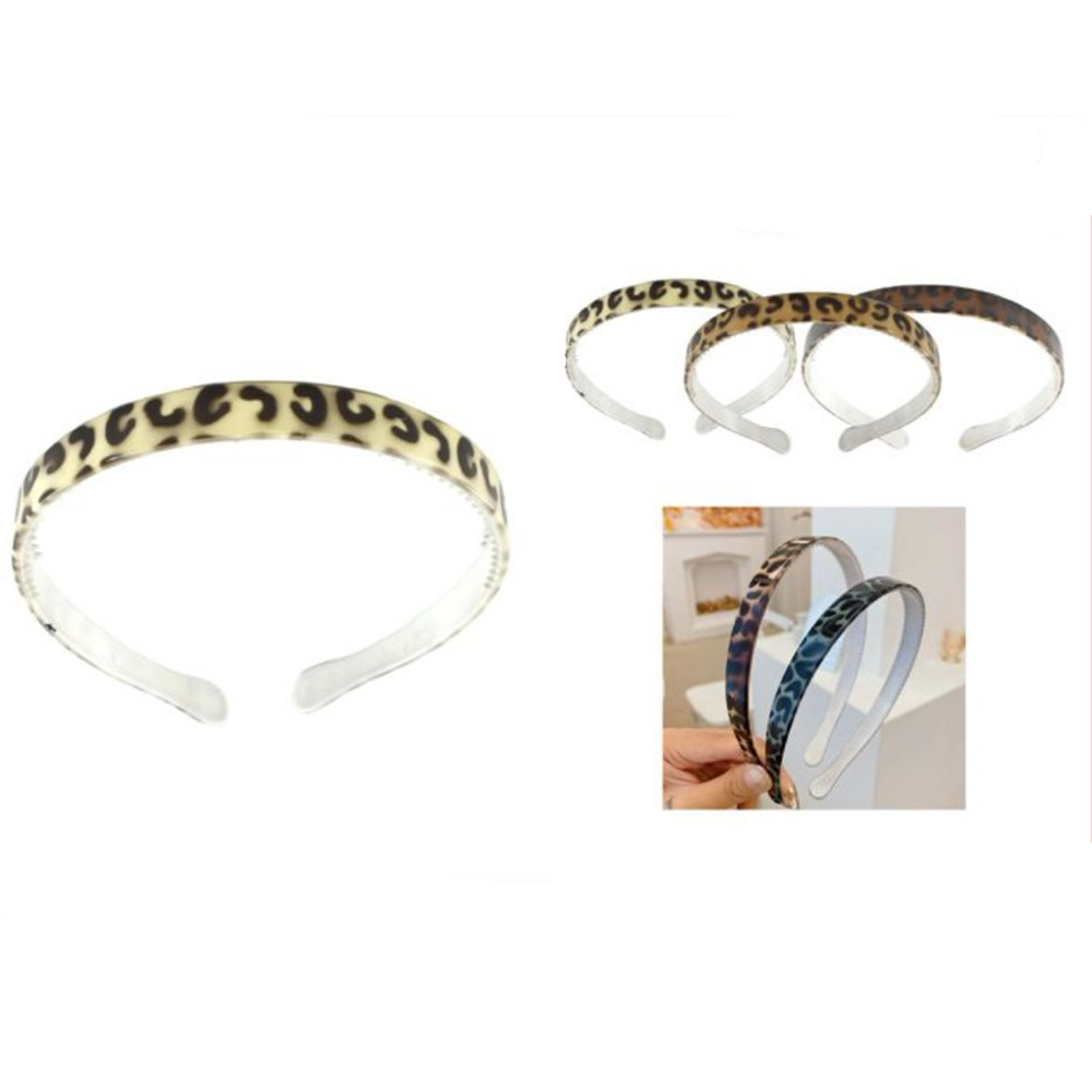 Στέκα Μαλλιών Leopard Φαρδιά σε 3 Αποχρώσεις – 1 Τμχ