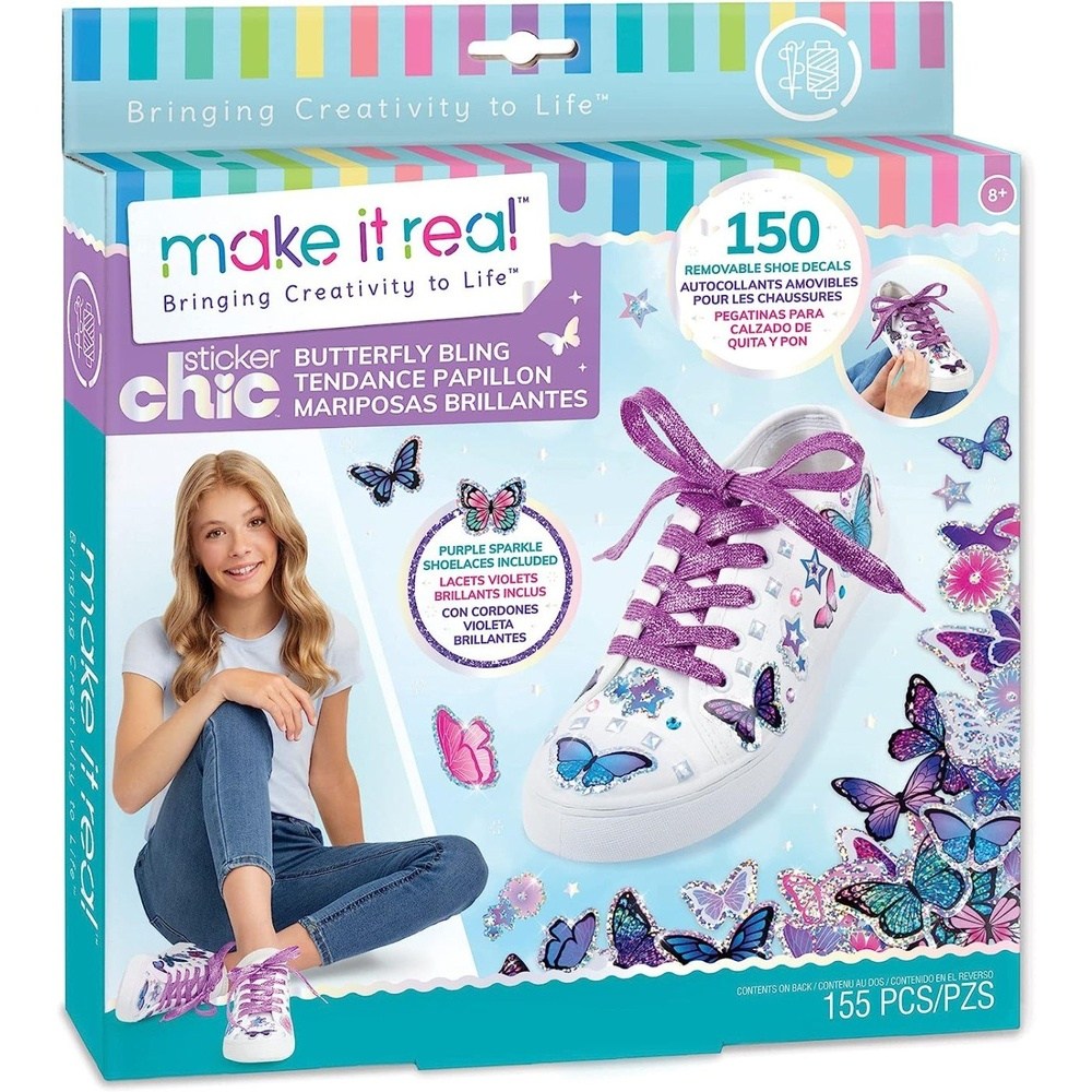 Make It Real! Sticker Chic:Butterfly Bling