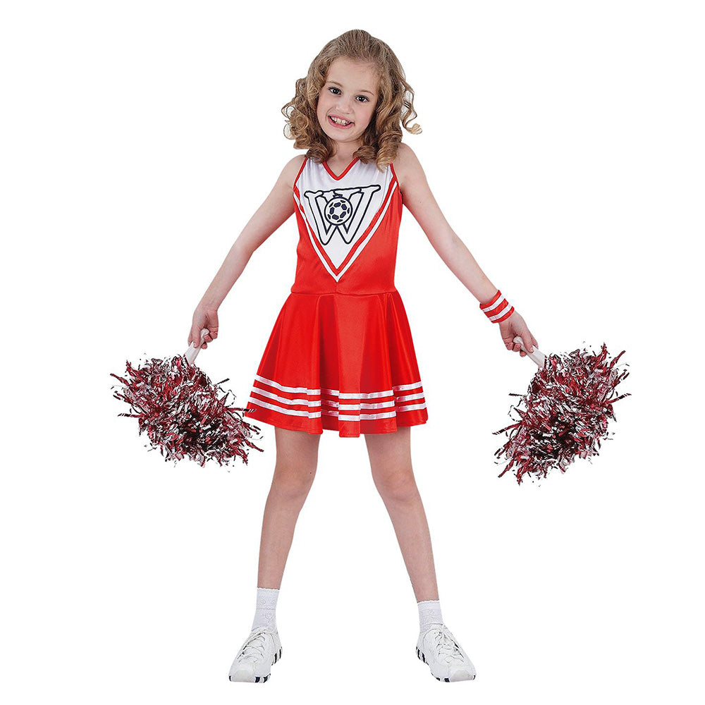 Στολή Παιδική Cheerleader με Φόρεμα & Περικάρπιο