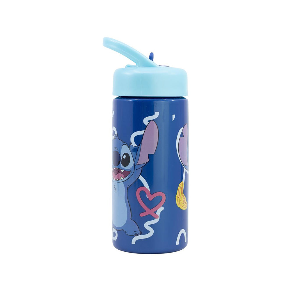 Stor Disney Stitch Palms Παγούρι Με Καλαμάκι 410ml