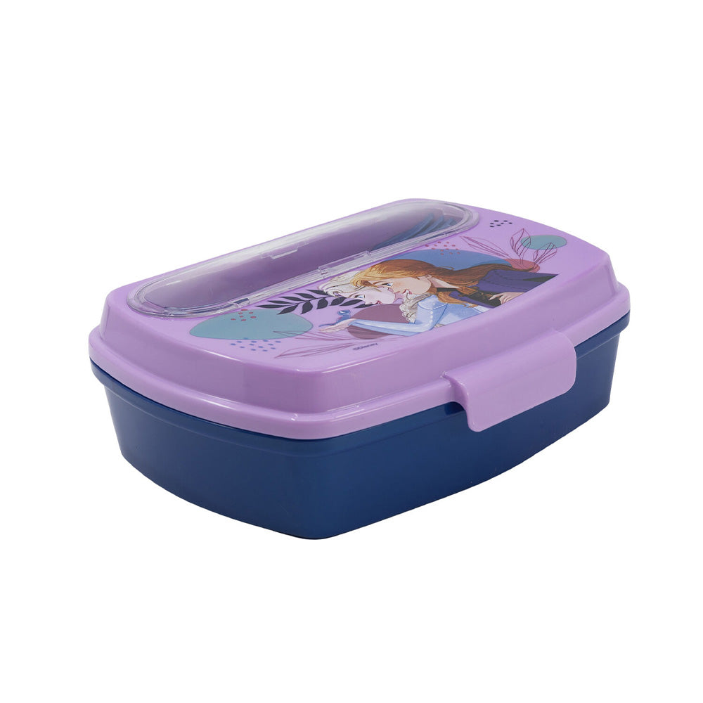 Stor Disney Frozen Funny Sandwich Box With Cutlery