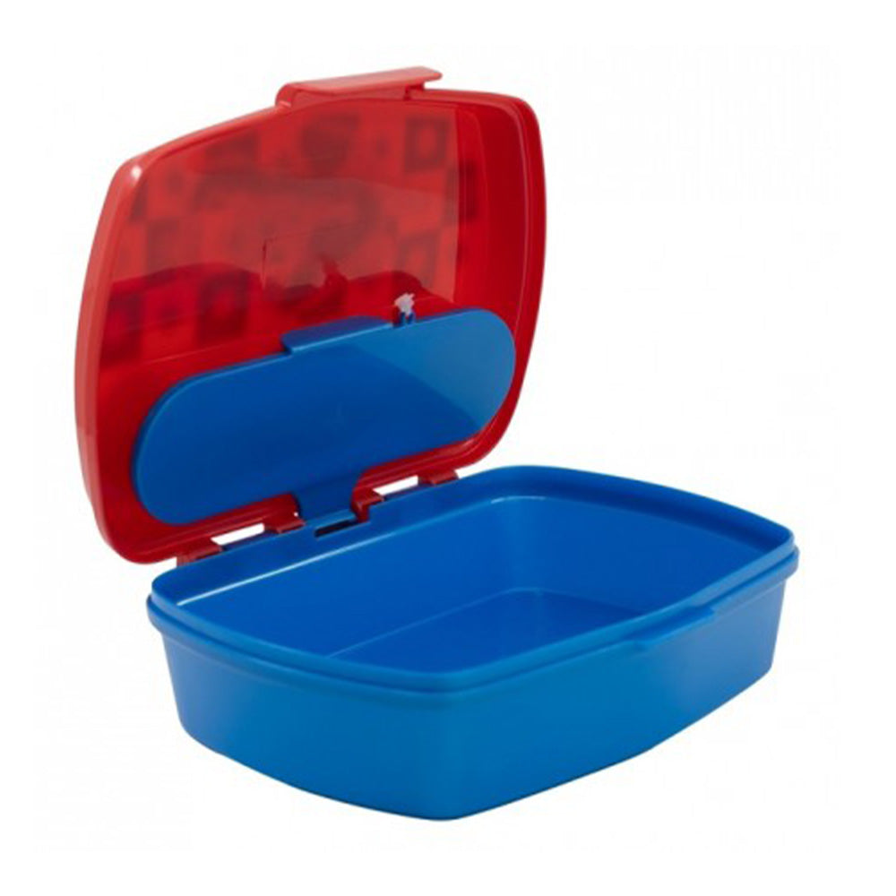 Stor Spiderman Funny Sandwich Box With Cutlery