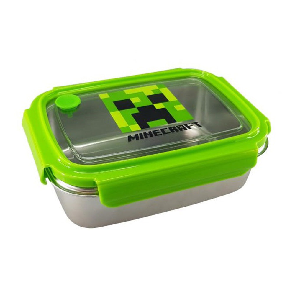 Stor Minecraft Φαγητοδοχείο Stainless Steel Rectangular Sandwich Box