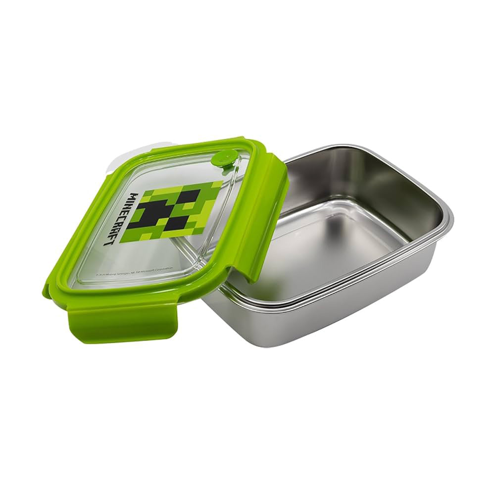 Stor Minecraft Φαγητοδοχείο Stainless Steel Rectangular Sandwich Box