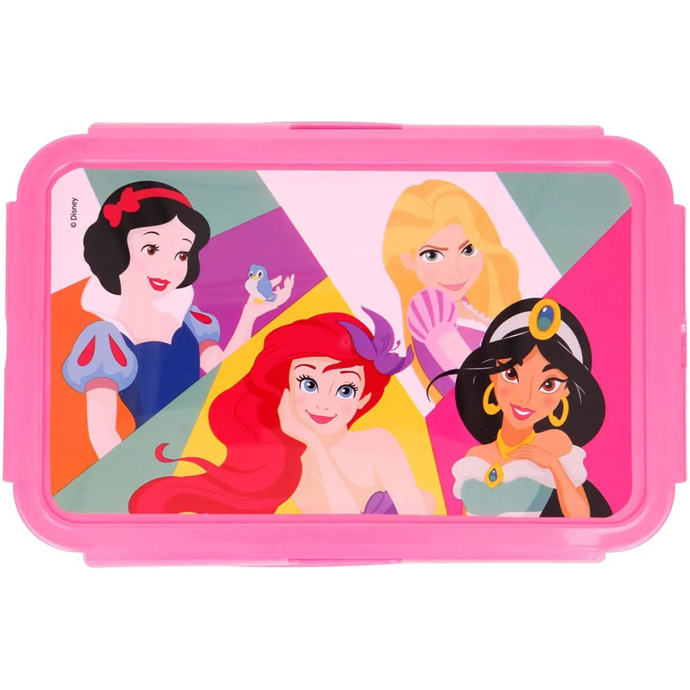 Stor Disney Princess Bright & Bold Compartment Sandwich Box
