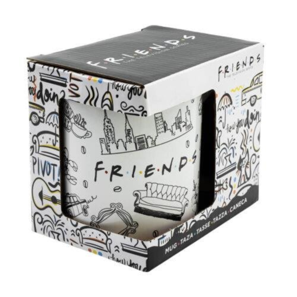 StorStor Κεραμική Κούπα Friends  Breakfast Mug 11Oz In A Gift Boxpapell.gr