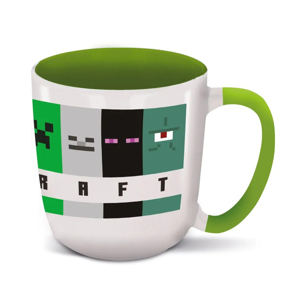 Stor Minecraft Squared Pattern Κεραμική Κούπα 385ml
