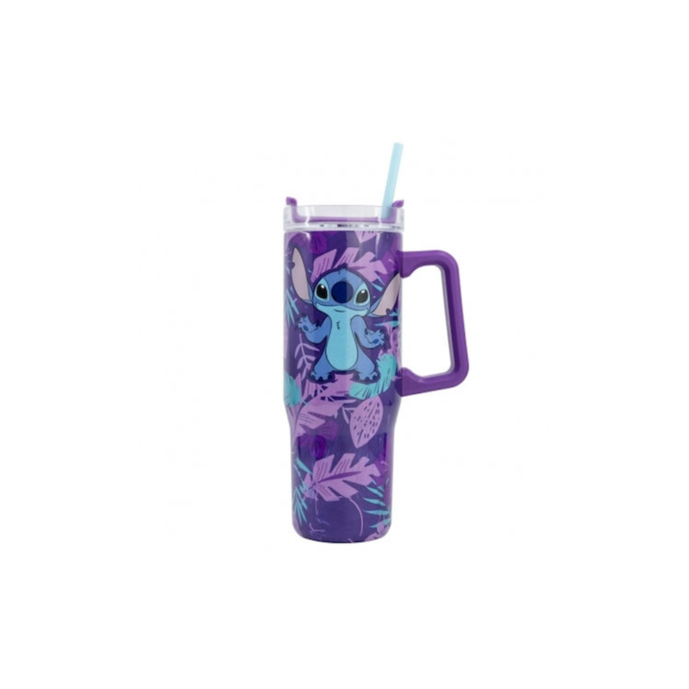 StorStor Disney Stitch Ανοξείδωτος Θερμός Κούπα Μωβ 940 mlpapell.gr