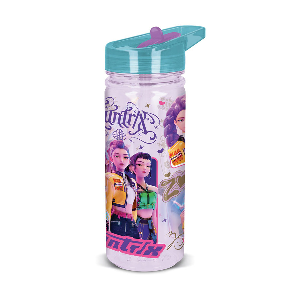 Stor K-POP Demon Hunters Παγούρι Ecozen 580 ml με Καλαμάκι & Λαβή Μεταφοράς 
