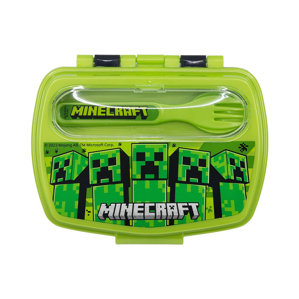 StorStor Minecraft Funny Sandwich Box With Cutlerypapell.gr