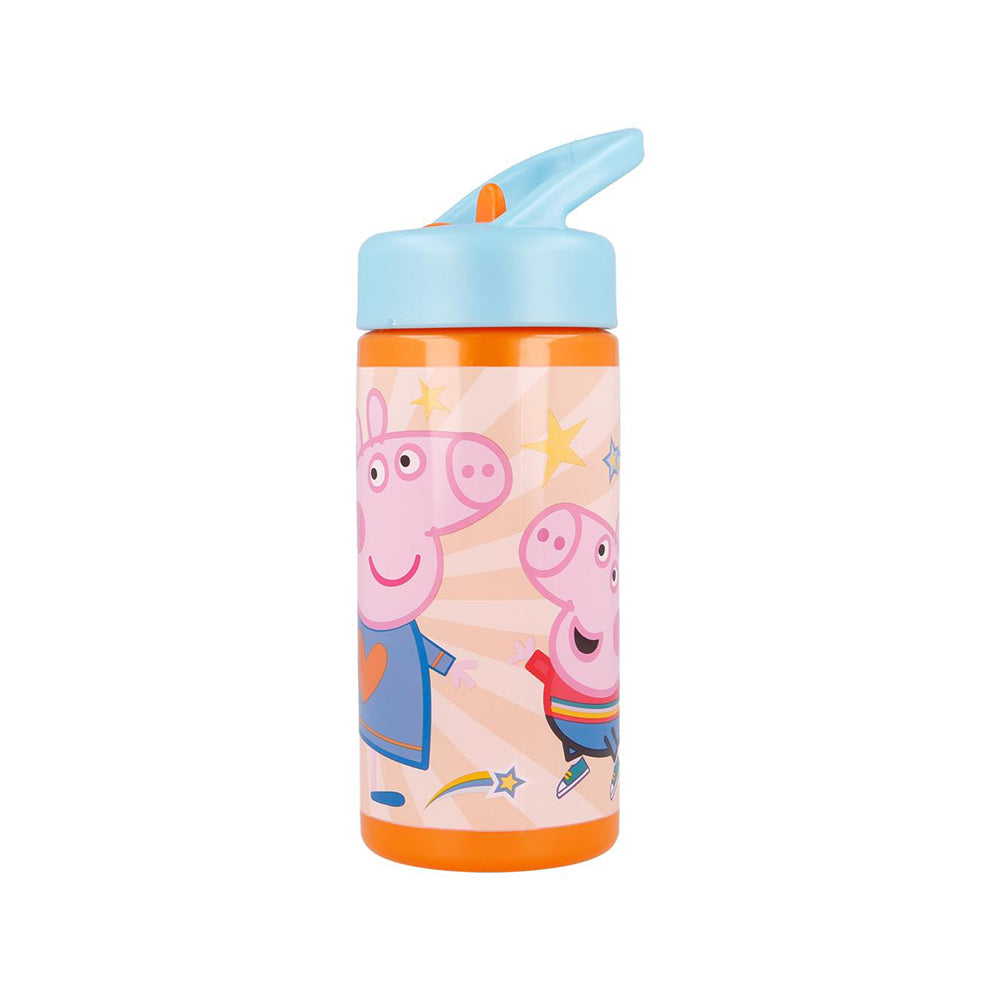 Stor Peppa Pig Kindness Counts Παγούρι Με Καλαμάκι 410ml
