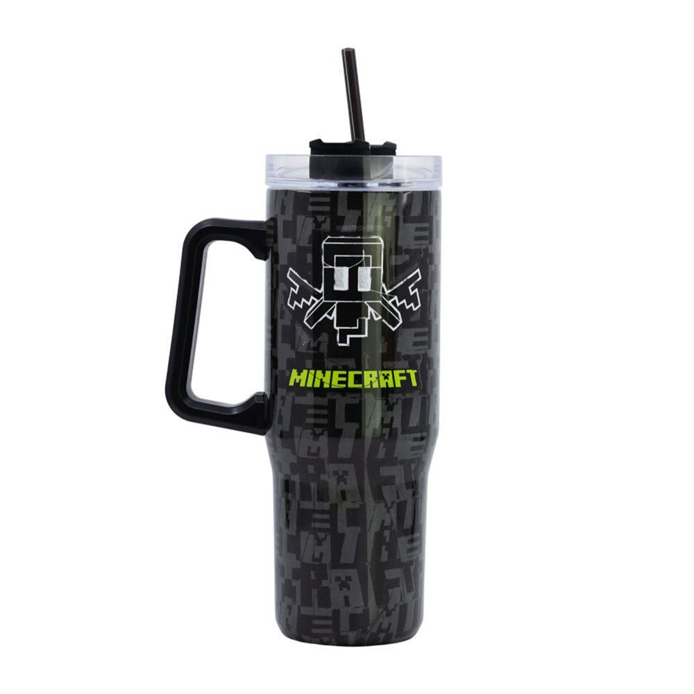 Stor Minecraft Squared Pattern Ανοξείδωτος Θερμός Κούπα 940 ml