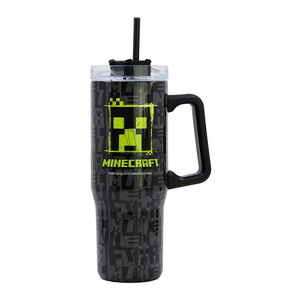 Stor Minecraft Squared Pattern Ανοξείδωτος Θερμός Κούπα 940 ml