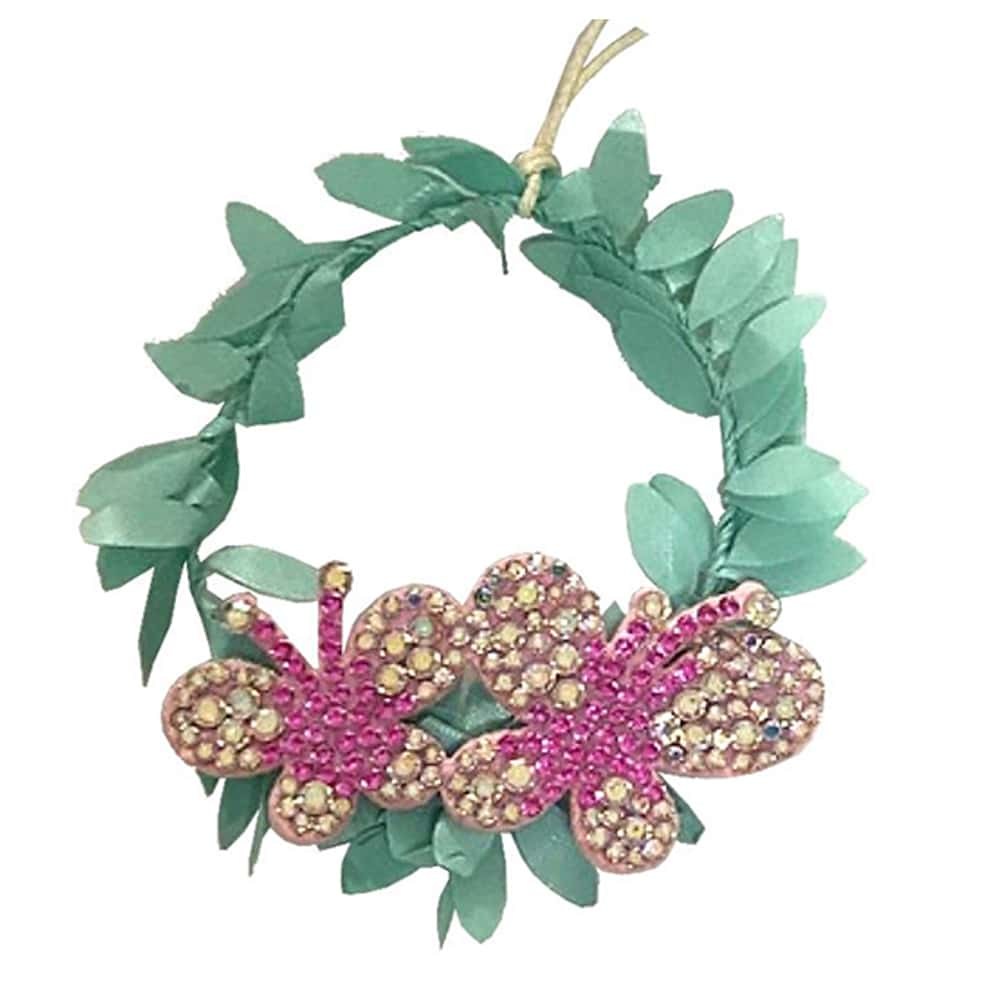 BunnysΣτεφανάκι Κρεμαστό Με Πεταλούδες 3 Χρώματα 8Εκ - 1Τμχpapell.gr