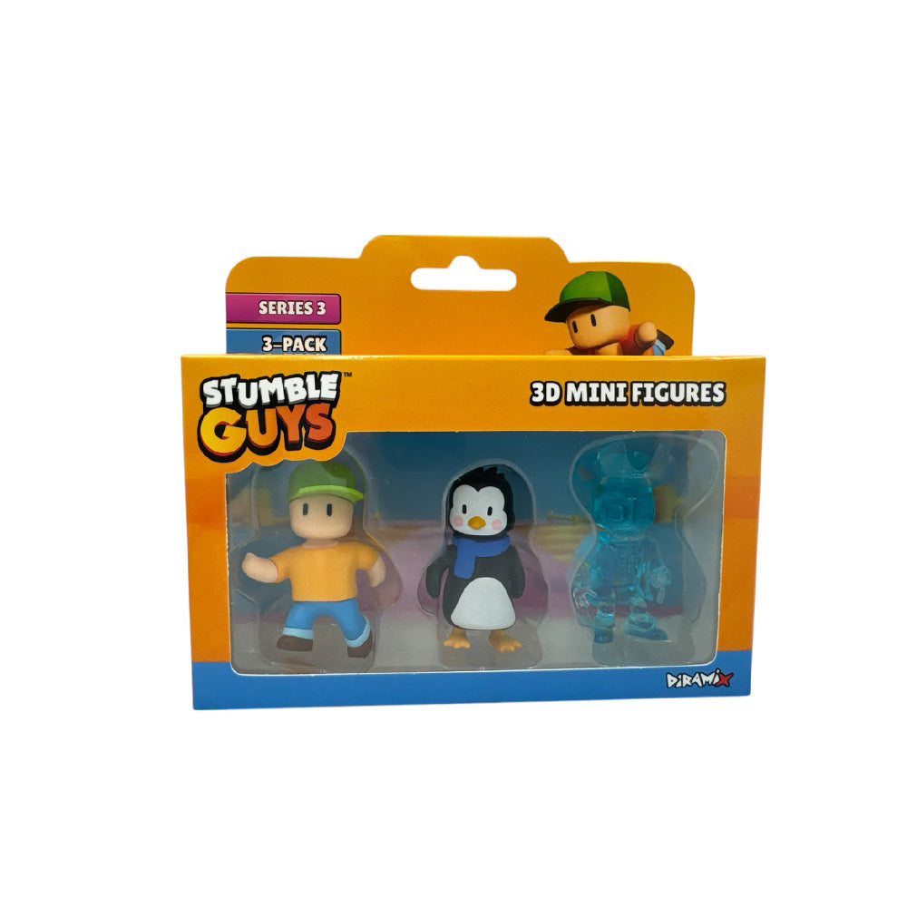 Just ToysStumble Guys Series 3 3D Mini Figures 3 Packpapell.gr