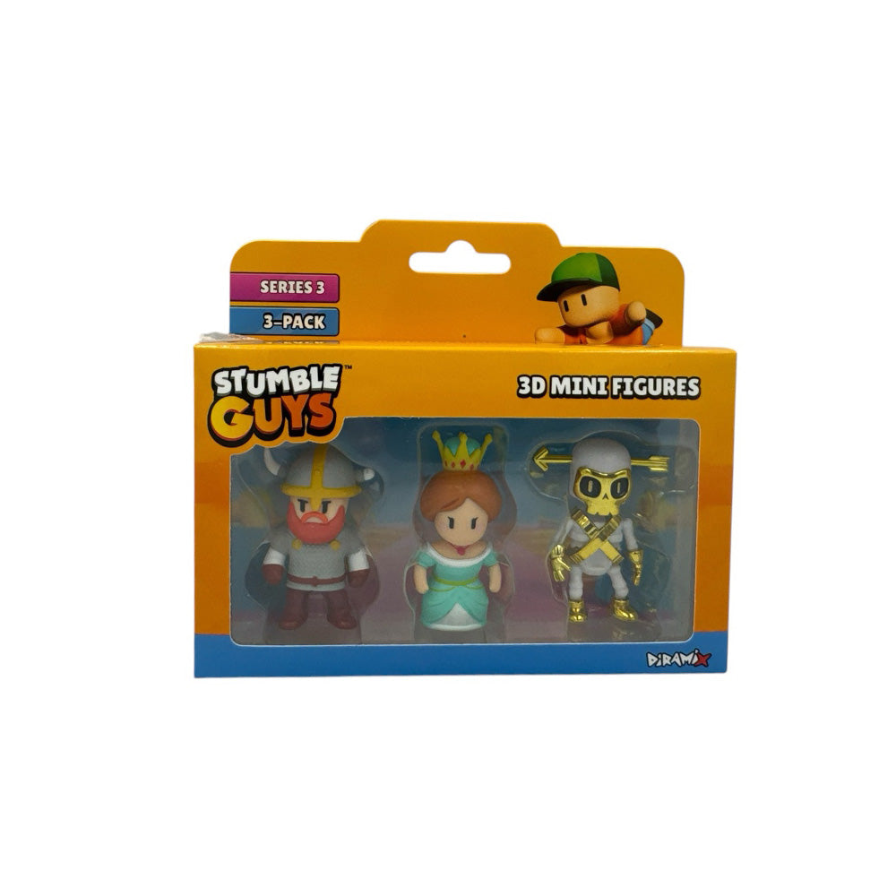 Just ToysStumble Guys Series 3 3D Mini Figures 3 Packpapell.gr