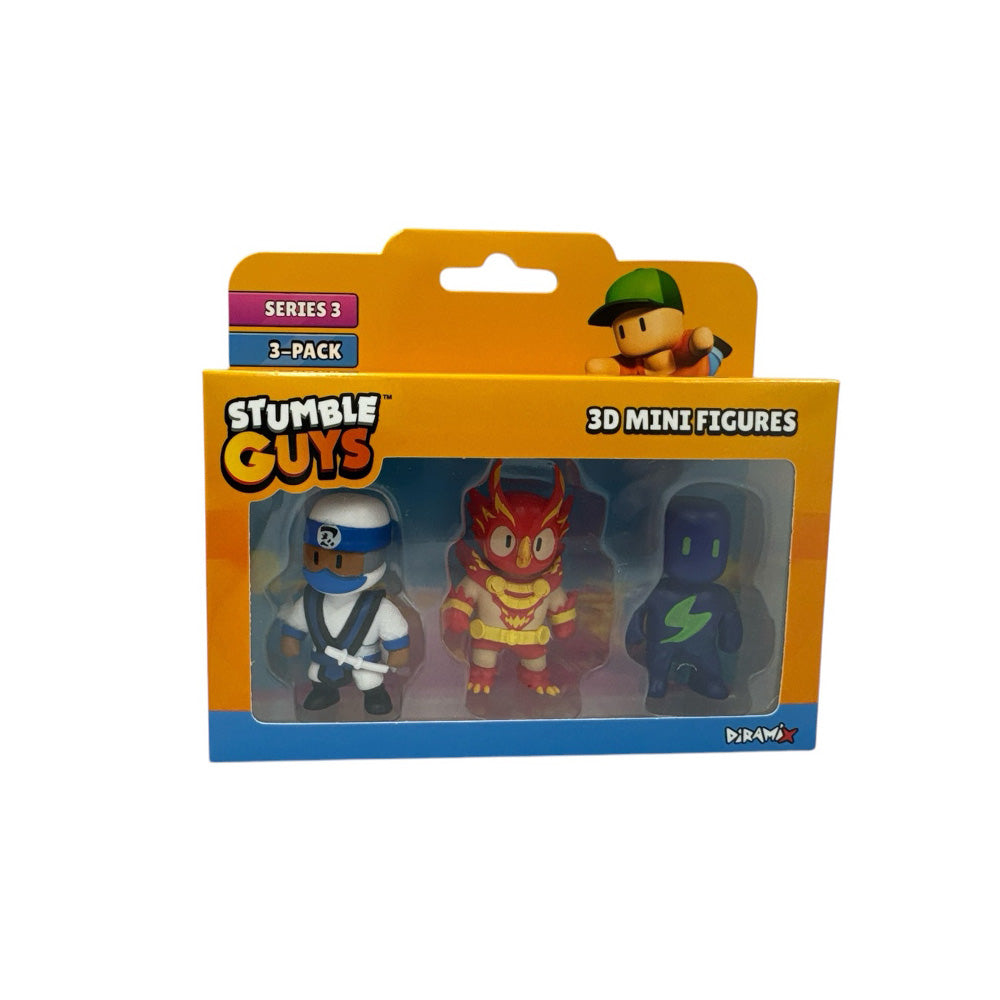 Just ToysStumble Guys Series 3 3D Mini Figures 3 Packpapell.gr