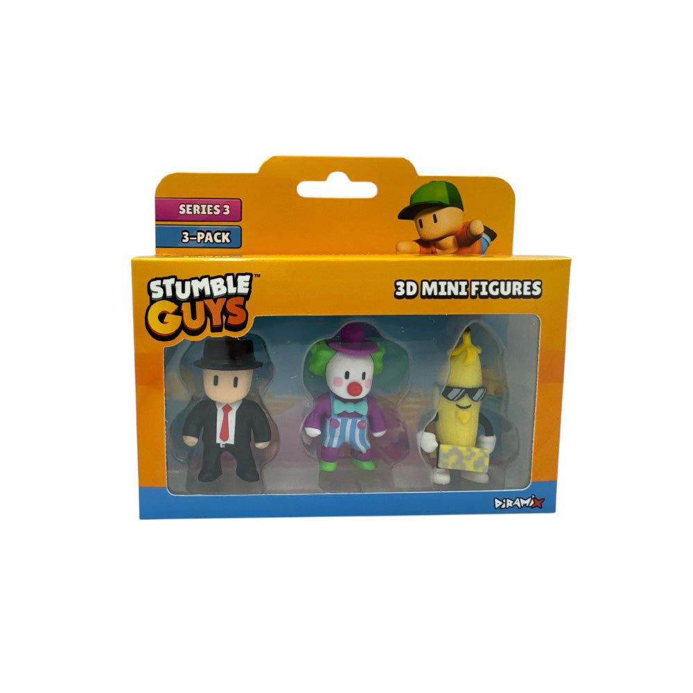 Just ToysStumble Guys Series 3 3D Mini Figures 3 Packpapell.gr