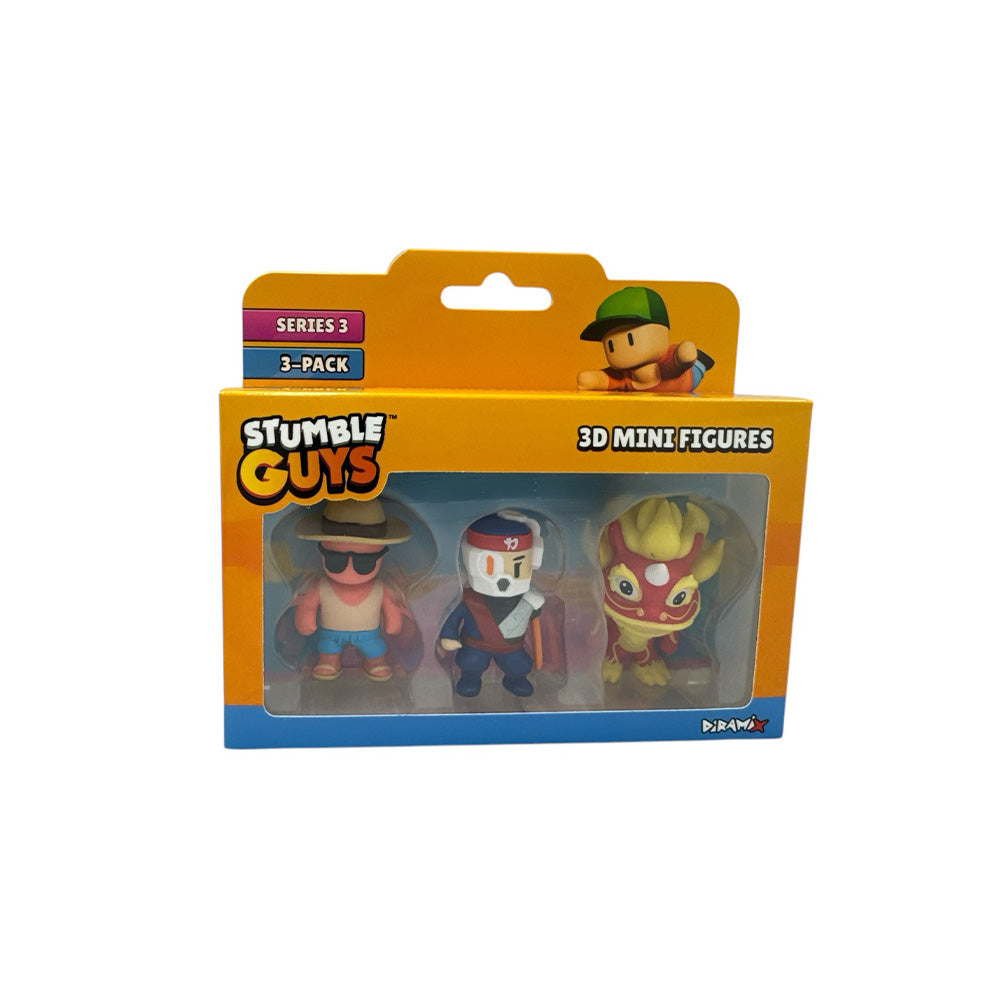 Just ToysStumble Guys Series 3 3D Mini Figures 3 Packpapell.gr