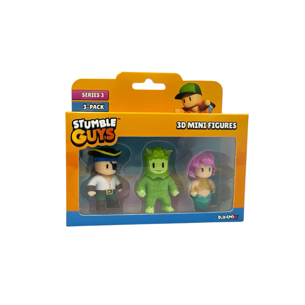 Just ToysStumble Guys Series 3 3D Mini Figures 3 Packpapell.gr