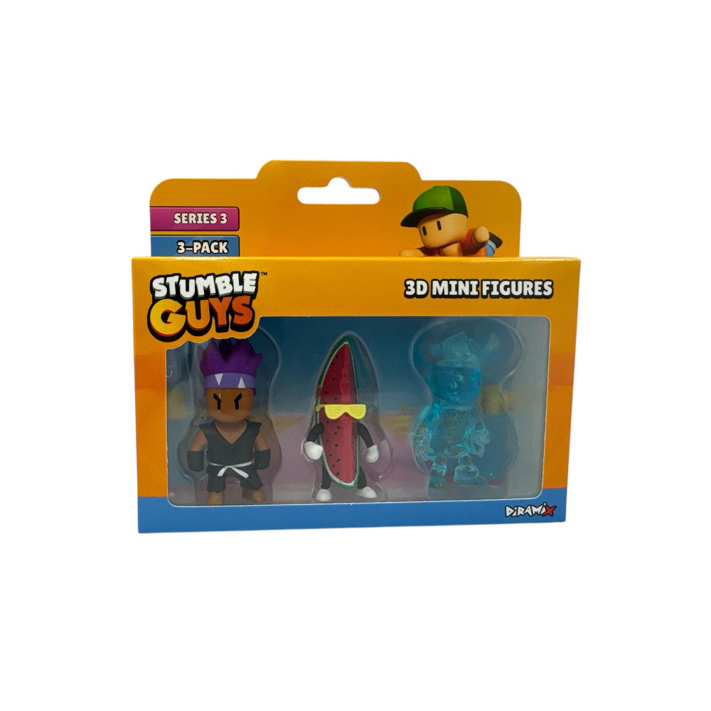 Just ToysStumble Guys Series 3 3D Mini Figures 3 Packpapell.gr