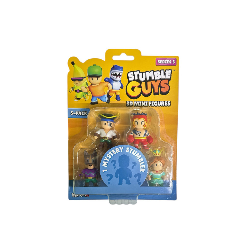Just ToysStumble Guys Series 3 3D Mini Figures 5 Packpapell.gr