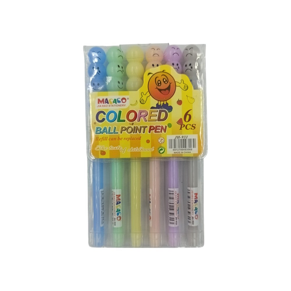 OEMΣτυλό Φατσούλες Pastel 6Τμχpapell.gr