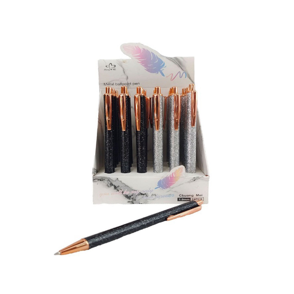 Στυλό Glitter 1.00mm Σε 2 Χρώματα - 1 Τμχ