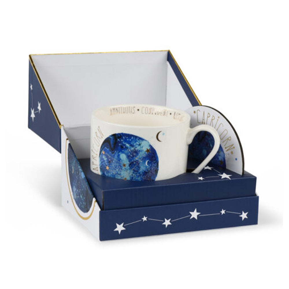 PyramidSummer Thornton (Capricorn ) Premium Mug & Coaster Gift Setpapell.gr